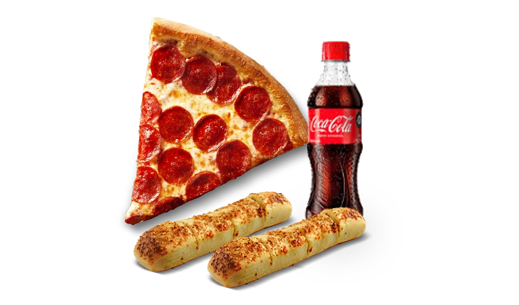 1 Porción + 2 panes de ajo + Gaseosa 400ml